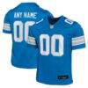 Detroit Lions Nike Youth Custom Game Jersey - Blue - Front View