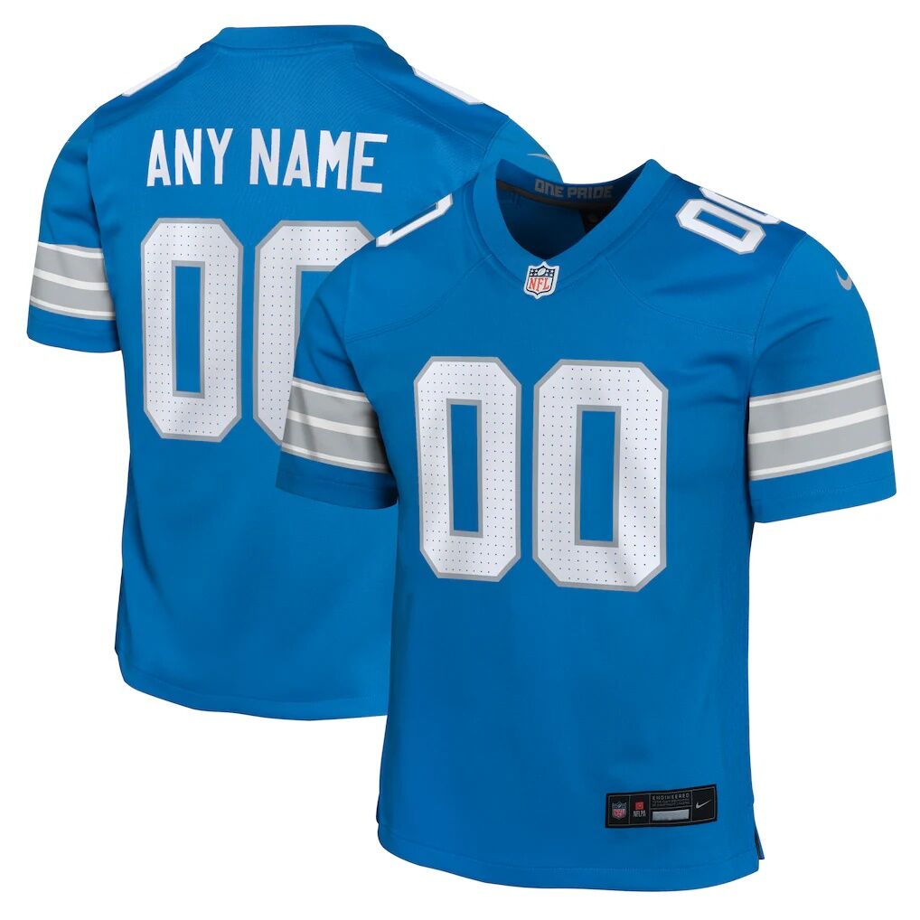 Detroit Lions Nike Youth Custom Game Jersey