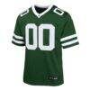 New York Jets Nike Youth Custom Game Jersey - - Side View
