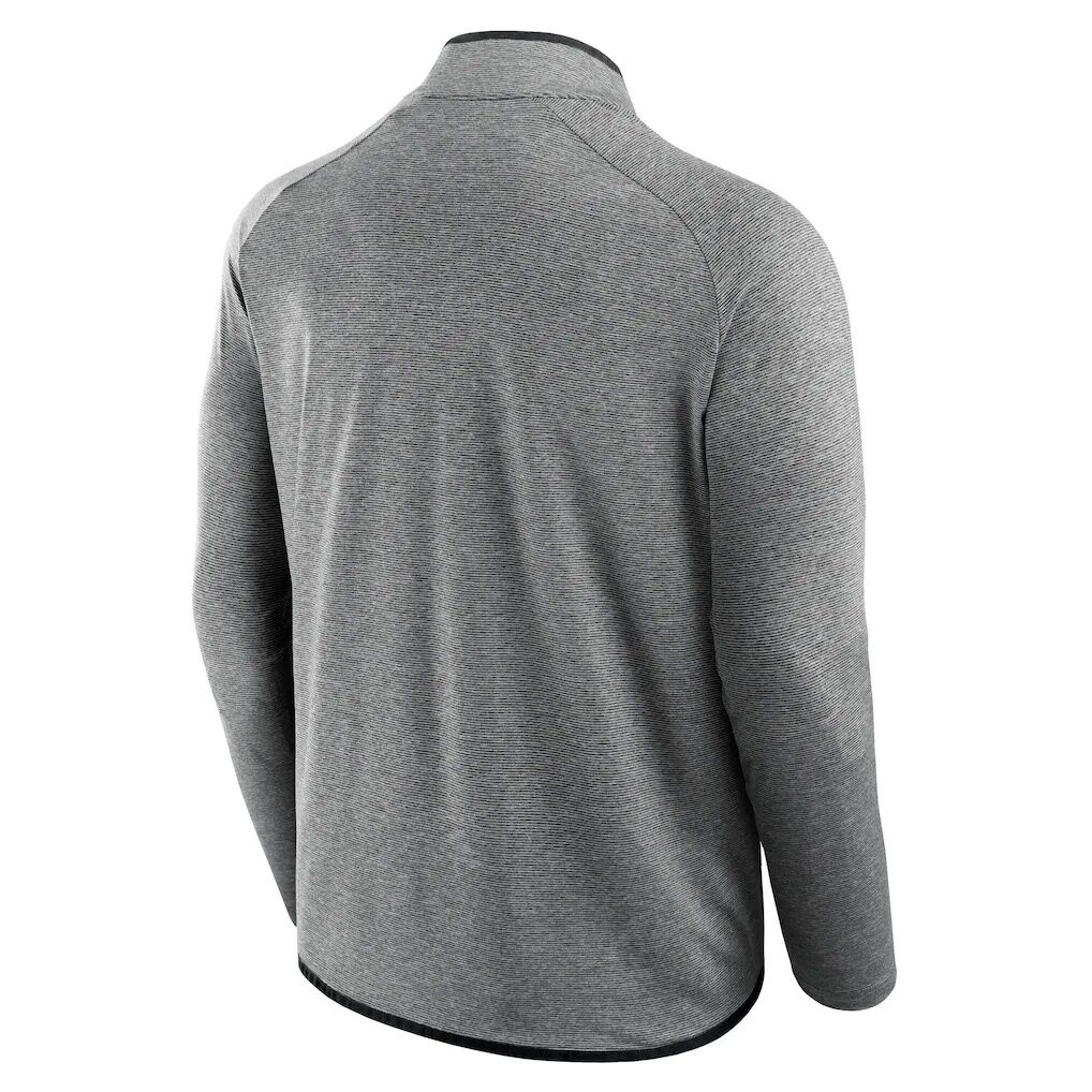 Houston Texans Fashion7 Unisex Front Office Performance Primary Quarter-Zip Jacket