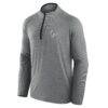 Houston Texans Fashion7 Unisex Front Office Performance Primary Quarter-Zip Jacket - Charcoal - Side View
