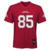 Trey McBride Arizona Cardinals Youth Replica Jersey - - Side View