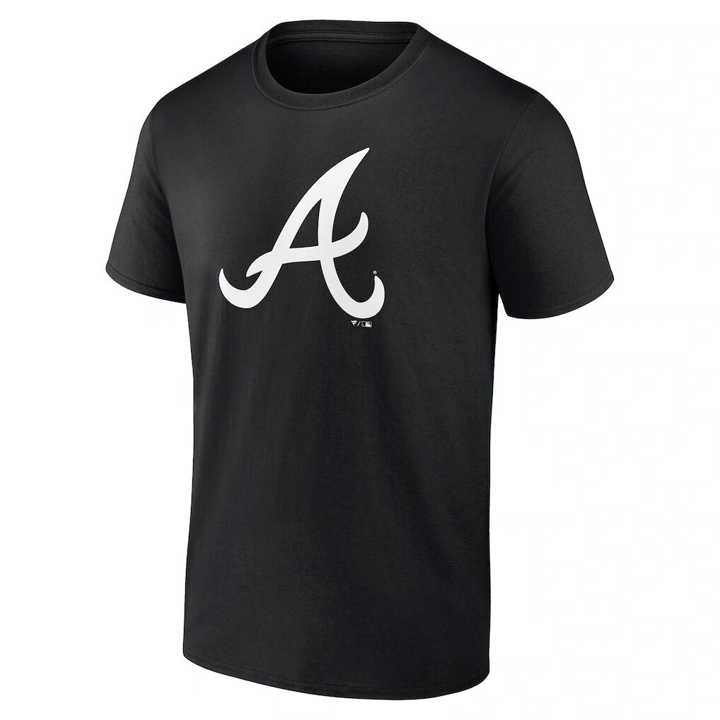 Atlanta Braves Monochrome Personalized Name & Number T-Shirt