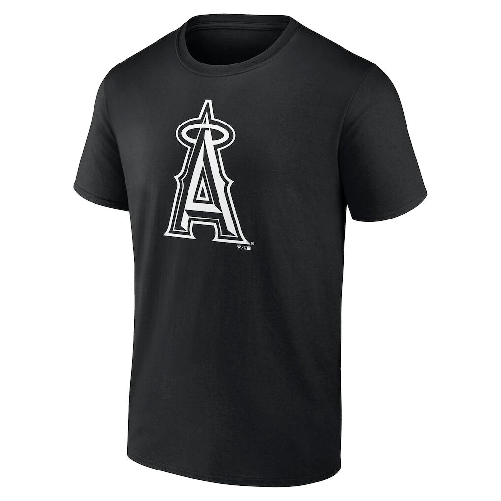 Los Angeles Angels Monochrome Personalized Name & Number T-Shirt