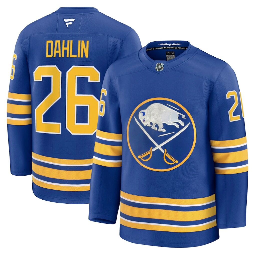 Rasmus Dahlin Buffalo Sabres Fanatics Home Premium Jersey – Royal