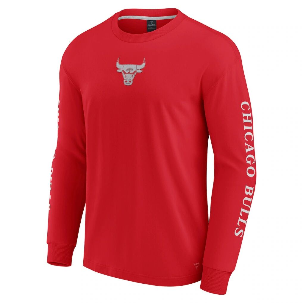 Chicago Bulls Fanatics Elements Strive Long Sleeve T-Shirt