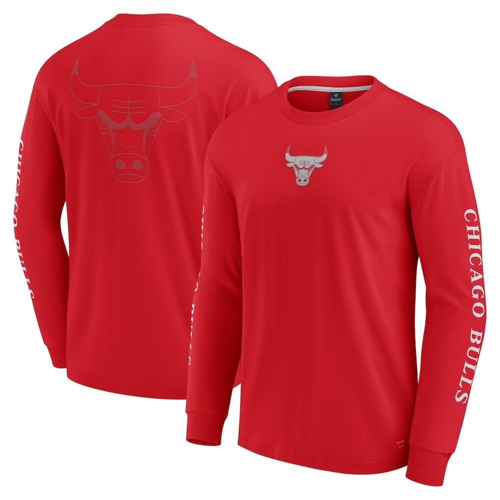 Chicago Bulls Fanatics Elements Strive Long Sleeve T-Shirt