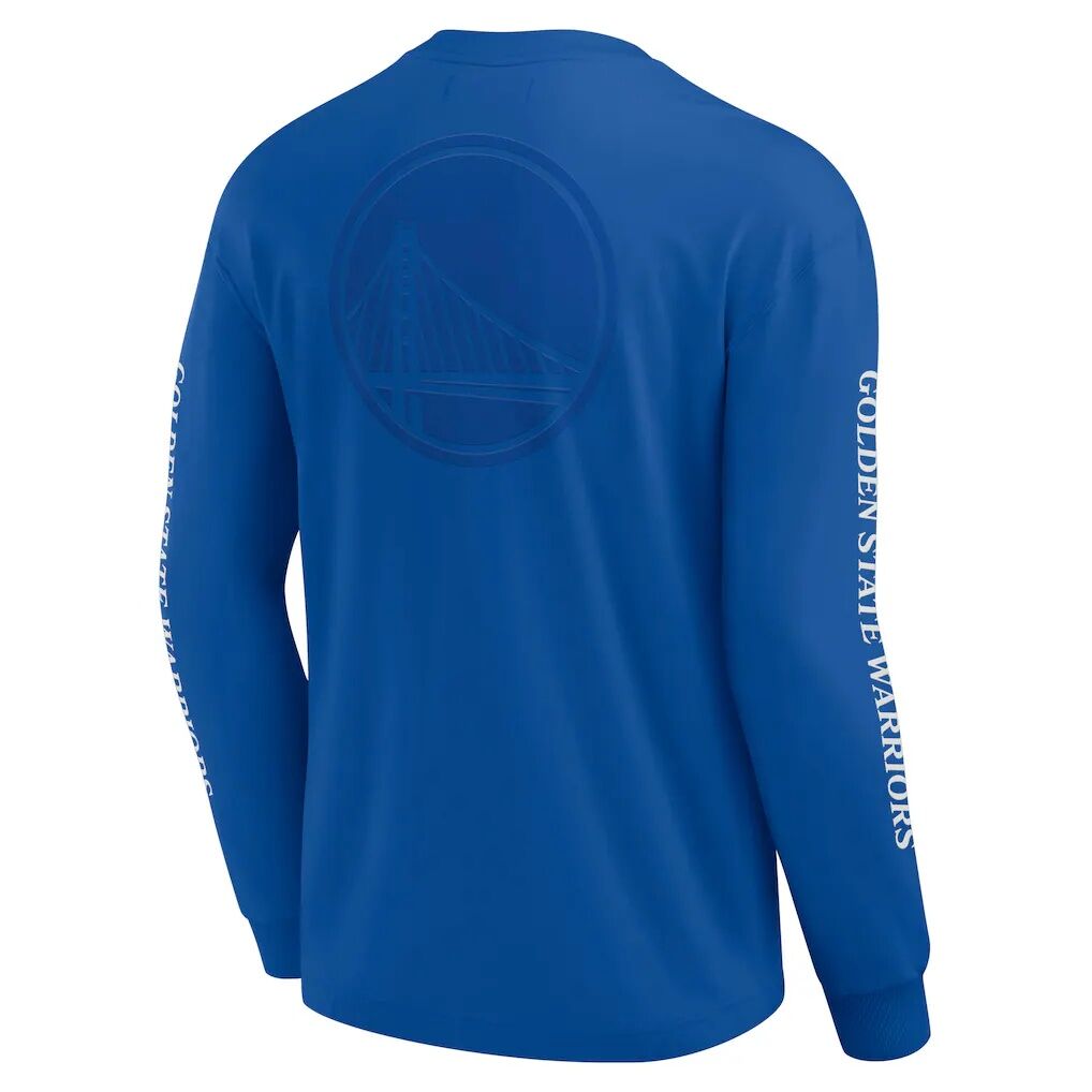 Golden State Warriors Fashion7 Elements Strive Long Sleeve T-Shirt  – Royal