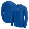 Golden State Warriors Fashion7 Elements Strive Long Sleeve T-Shirt  - Royal - Front View