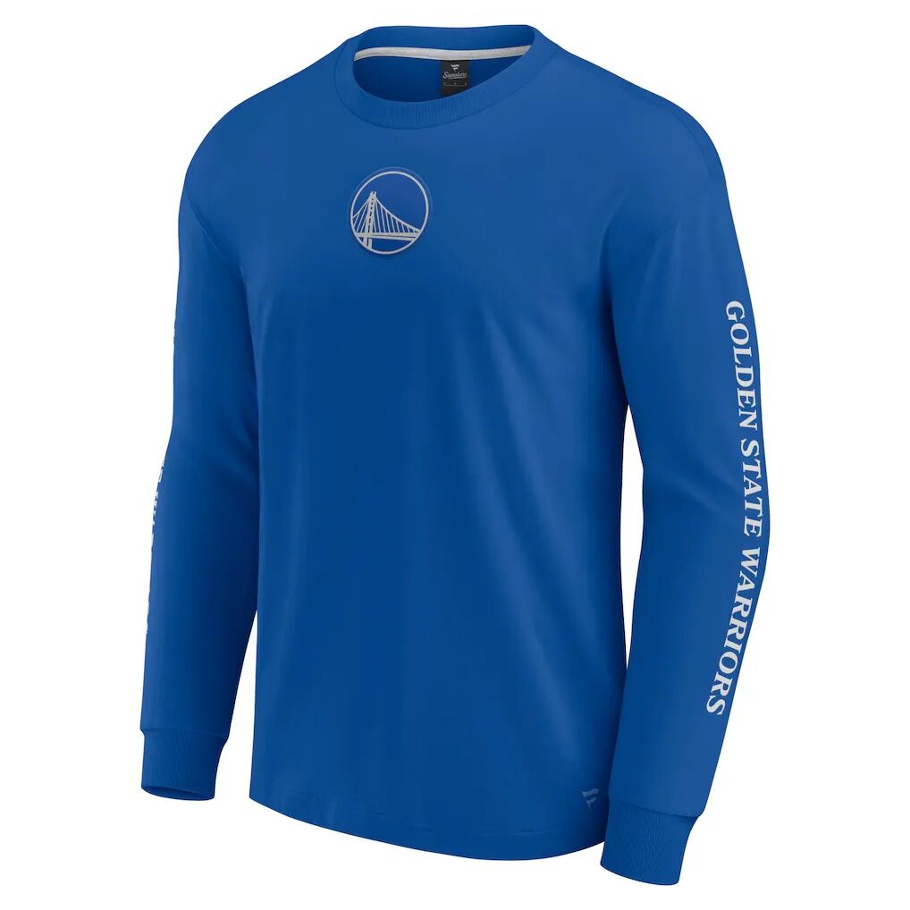 Golden State Warriors Fashion7 Elements Strive Long Sleeve T-Shirt  – Royal