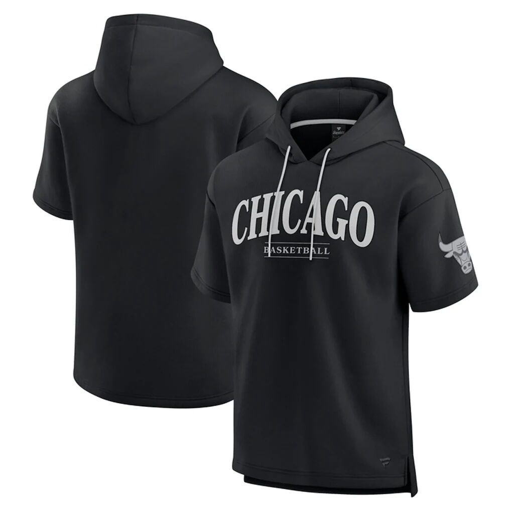 Chicago Bulls Fashion7 Elements Ready Short Sleeve Pullover Hoodie