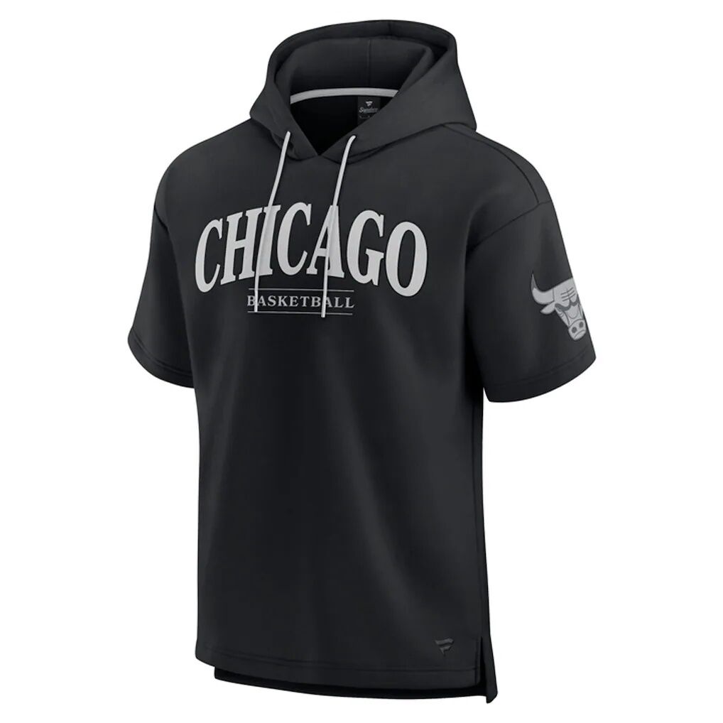 Chicago Bulls Fashion7 Elements Ready Short Sleeve Pullover Hoodie