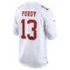 Brock Purdy San Francisco 49ers Nike Fashion Game Jersey - - Detail View
