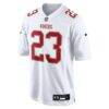 Christian McCaffrey San Francisco 49ers Nike Fashion Game Jersey - White - Side View