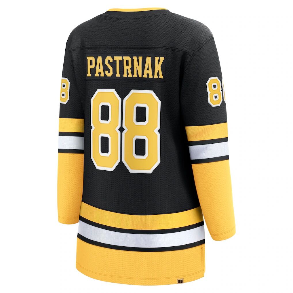 David Pastrnak Boston Bruins Fashion7 Women's 100th Anniversary Breakaway Jersey