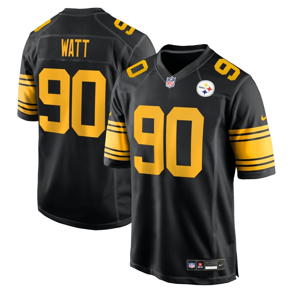 T.J. Watt Pittsburgh Steelers Nike Alternate Game Jersey