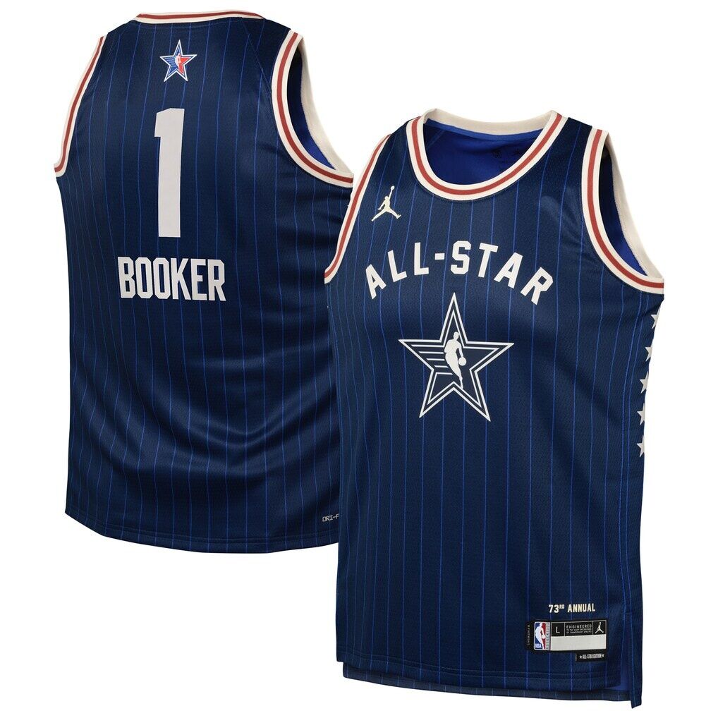 Devin Booker Jordan Brand Youth 2024 NBA All-Star Game Swingman Jersey