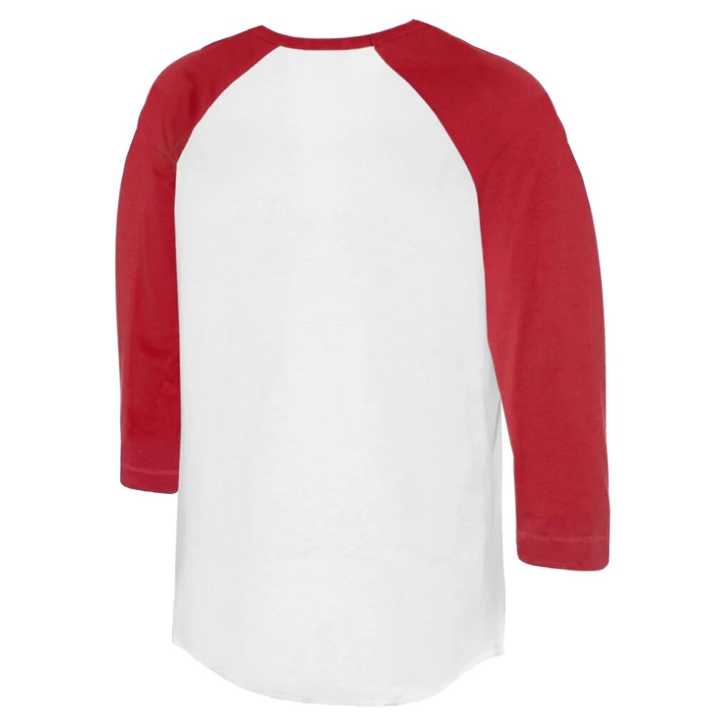 St. Louis Cardinals Tiny Turnip Unisex Excavator 3/4-Sleeve Raglan T-Shirt - White/Red
