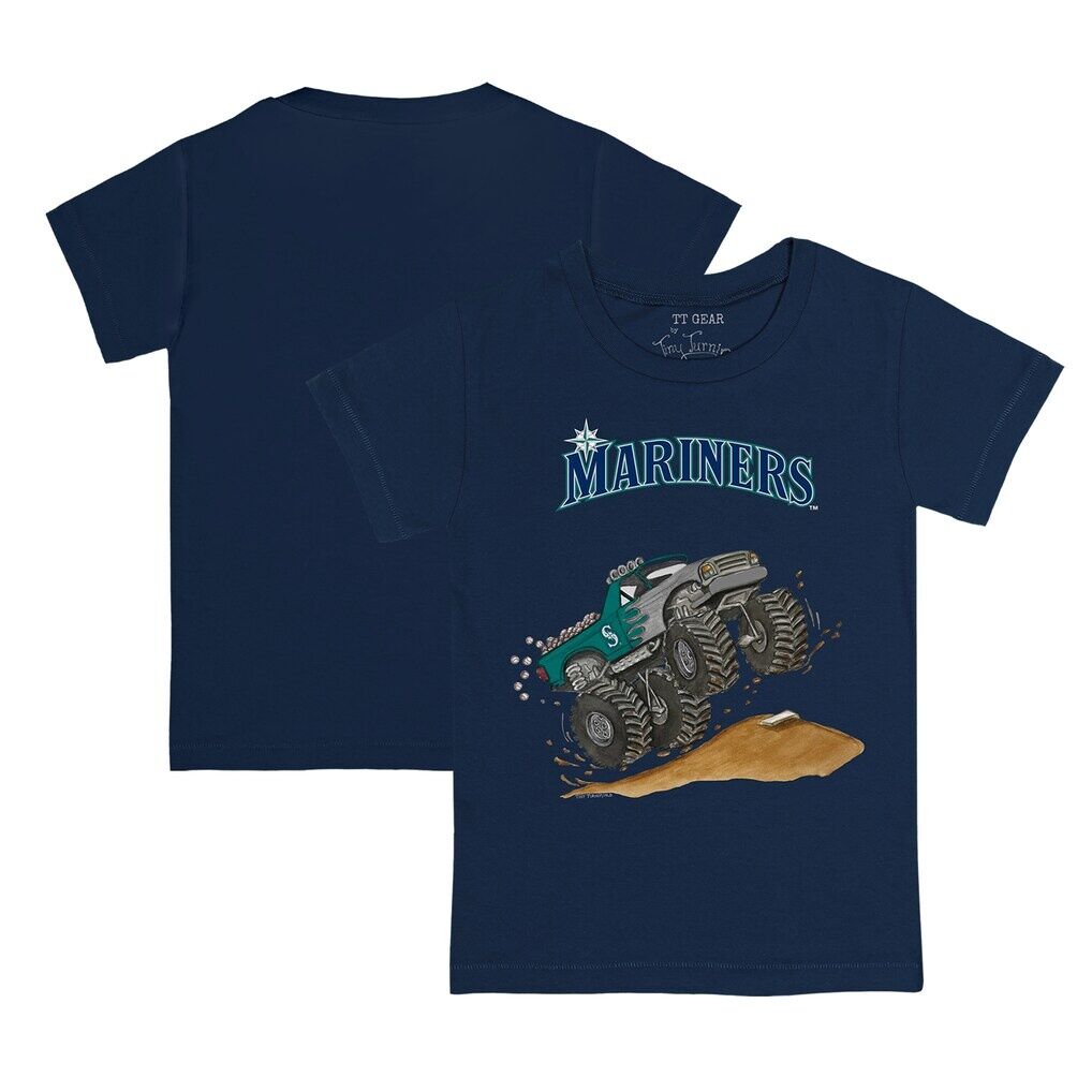 Seattle Mariners Tiny Turnip Youth Monster Truck T-Shirt