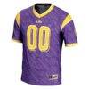 LSU Tigers GameDay Greats Youth Highlight Print NIL Pick-A-Player Football Jersey - Purple - Side View