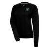 NJ/NY Gotham FC Antigua Women's Victory Crewneck Pullover Sweatshirt - Black - Front View