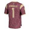 #1 Florida State Seminoles GameDay Greats Youth Highlight Print Football Fashion Jersey - - Detail View