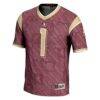 #1 Florida State Seminoles GameDay Greats Youth Highlight Print Football Fashion Jersey - - Side View