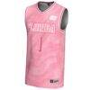 #1 Florida Gators GameDay Greats Unisex Lightweight Basketball Fashion Jersey - Pink - Side View