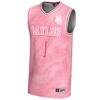 #1 Baylor Bears GameDay Greats Unisex Lightweight Basketball Fashion Jersey - Pink - Side View