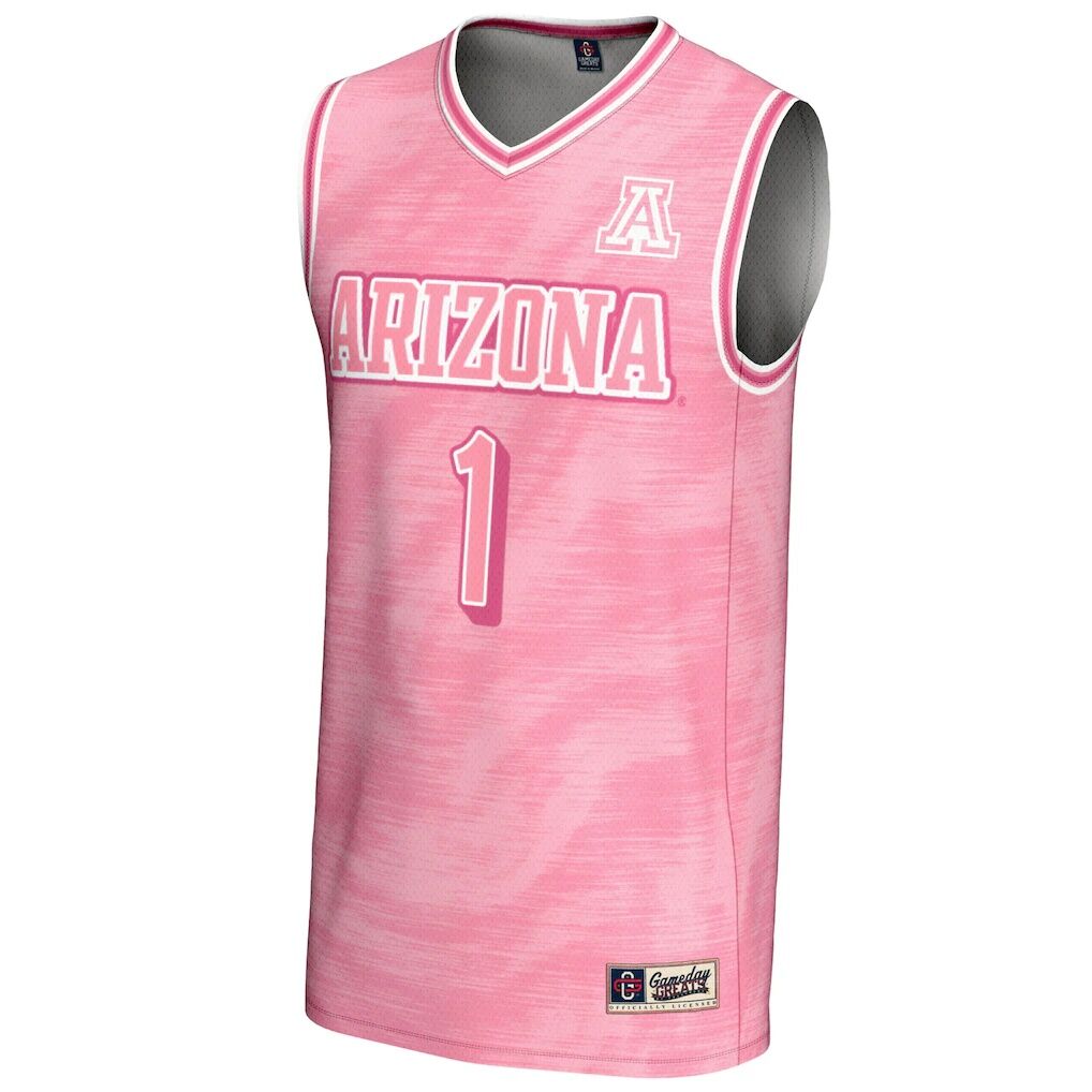 #1 Arizona Wildcats GameDay Greats Unisex Lightweight Basketball Fashion Jersey