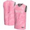 #1 Georgia Southern Eagles GameDay Greats Unisex Lightweight Basketball Fashion Jersey - Pink - Front View