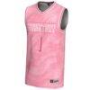 #1 Georgetown Hoyas GameDay Greats Youth Lightweight Basketball Fashion Jersey - Pink - Side View