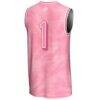 #1 Louisiana Ragin' Cajuns GameDay Greats Youth Lightweight Basketball Fashion Jersey - Pink - Detail View