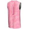 #1 Delaware Fightin' Blue Hens GameDay Greats Youth Lightweight Basketball Fashion Jersey - Pink - Detail View