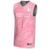 #1 Louisville Cardinals GameDay Greats Youth Lightweight Basketball Fashion Jersey - Pink - Side View