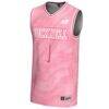 #1 Bucknell Bison GameDay Greats Youth Lightweight Basketball Fashion Jersey - Pink - Side View