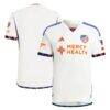 FC Cincinnati adidas 2024 The Canvas Kit Authentic Jersey - White - Front View
