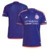 Houston Dynamo FC adidas 2024 Still Holdin' Authentic Jersey - Purple - Front View
