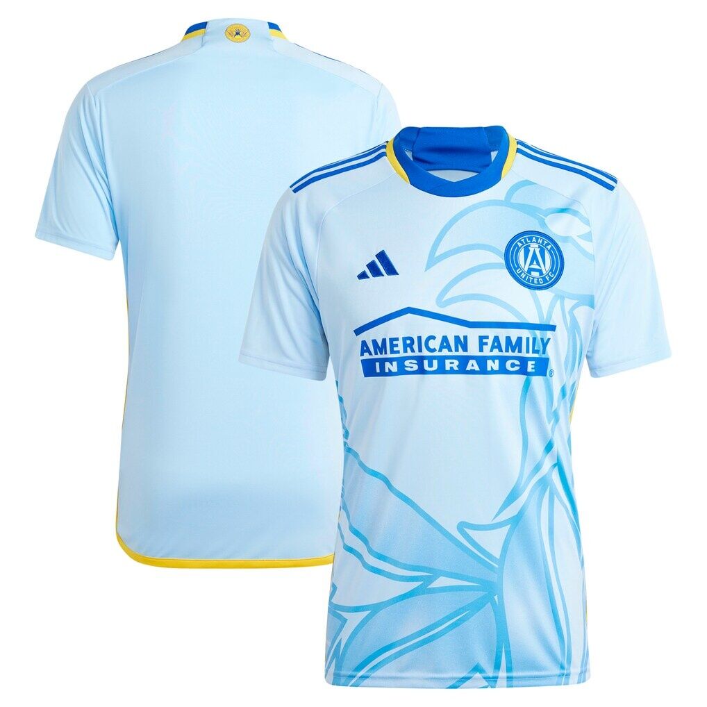 Atlanta United FC adidas 2024 The Resurgens Kit Replica Jersey – Light Blue