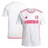 St. Louis City SC adidas 2024 The Confluence Kit Replica Jersey - White - Front View