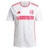 St. Louis City SC adidas 2024 The Confluence Kit Replica Jersey - White - Side View