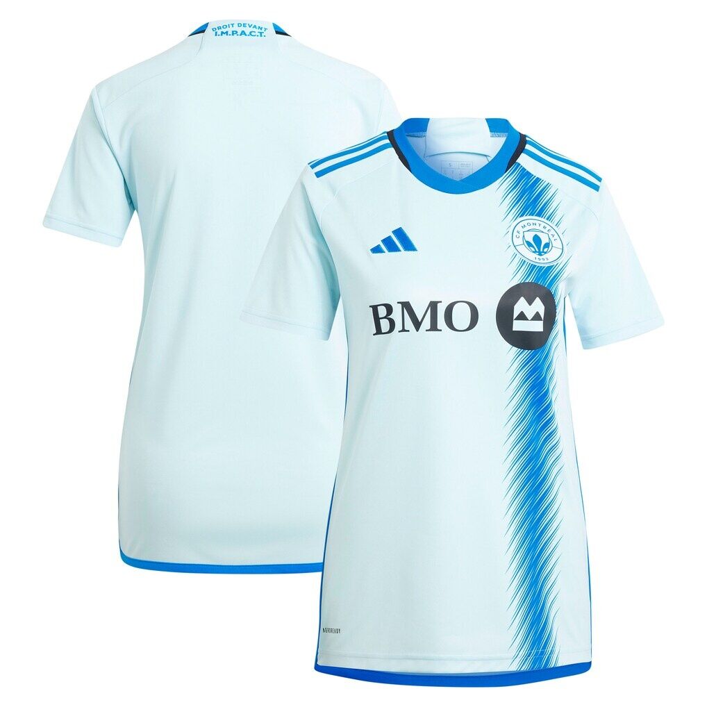 CF Montreal adidas Women's 2024 La Main Replica Jersey - Light Blue