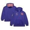 Phoenix Suns Mitchell & Ness Team OG 2.0 Vintage Logo Fleece Pullover Hoodie - Purple - Front View