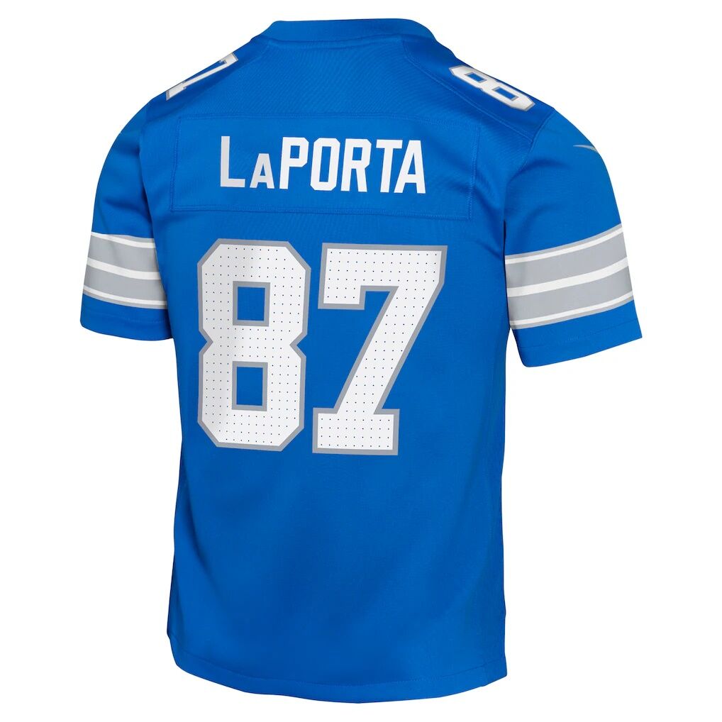 Sam LaPorta Detroit Lions Nike Youth Game Jersey
