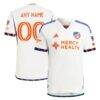 FC Cincinnati adidas 2024 The Canvas Kit Authentic Custom Jersey - White - Front View