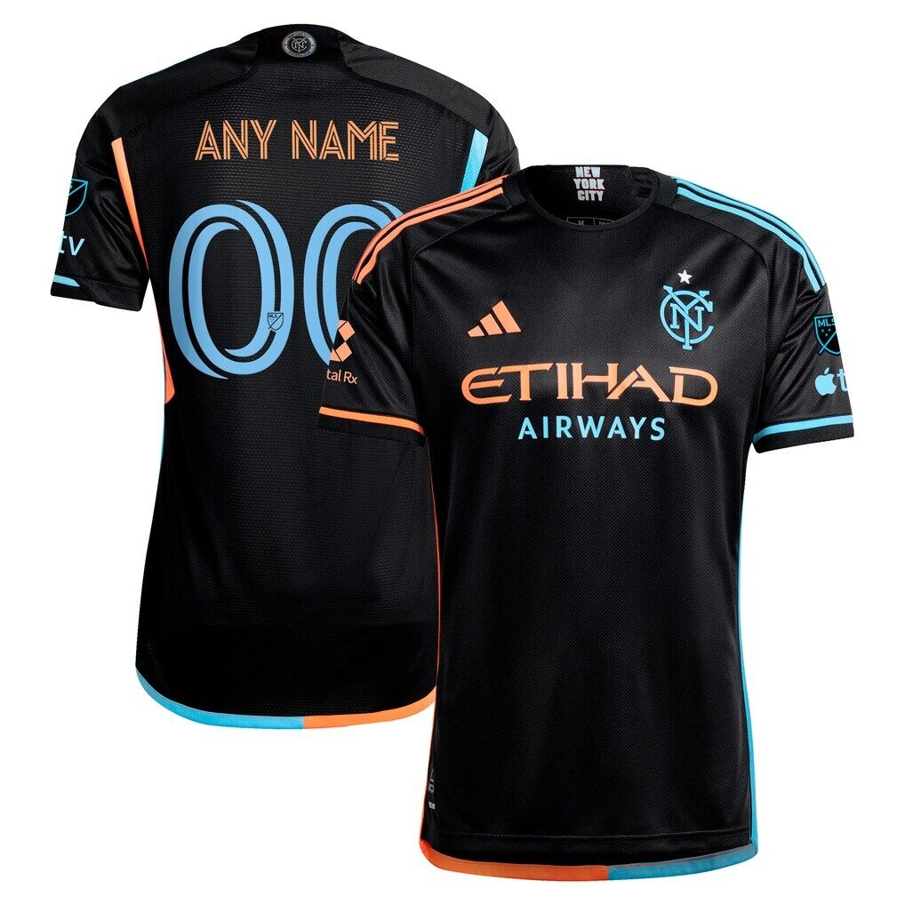 New York City FC adidas 2024 24/7 Kit Authentic Custom Jersey
