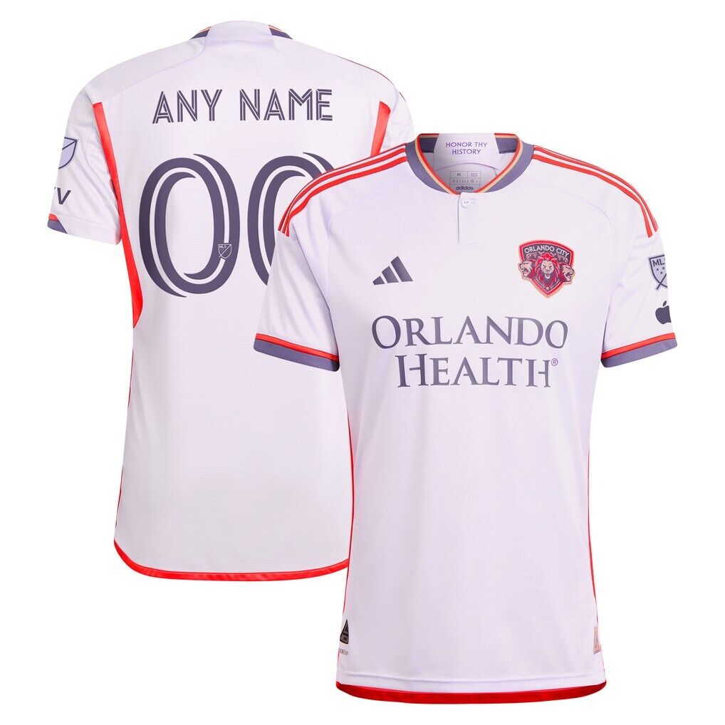 Orlando City SC adidas 2024 Legacy Kit Authentic Custom Jersey