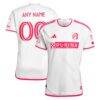 St. Louis City SC adidas 2024 The Confluence Kit Authentic Custom Jersey - White - Front View