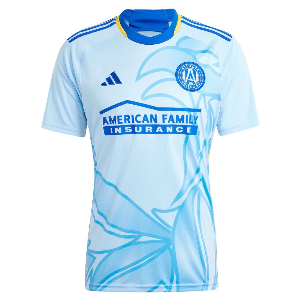 Atlanta United FC adidas 2024 The Resurgens Kit Replica Custom Jersey – Light Blue