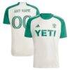 Austin FC adidas 2024 The Armadillo Kit Replica Custom Jersey – Tan - - Front View
